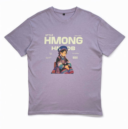 HMONG STYLE UNISEX OVERSIZE LILA